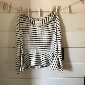 Free People Cotton Peplum